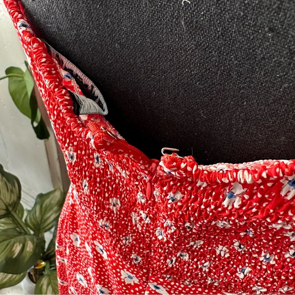 Davi & Dani | Ditsy Tie-Shoulder Dress - Picture 5 of 8